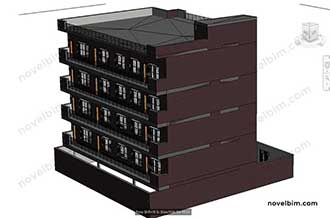 A Condominium Project Modeled in Revit