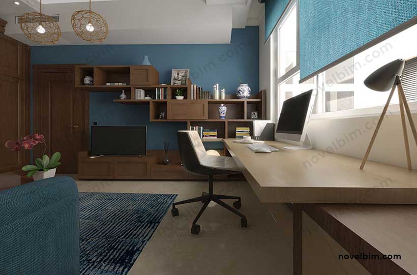 3d max interior render apartment