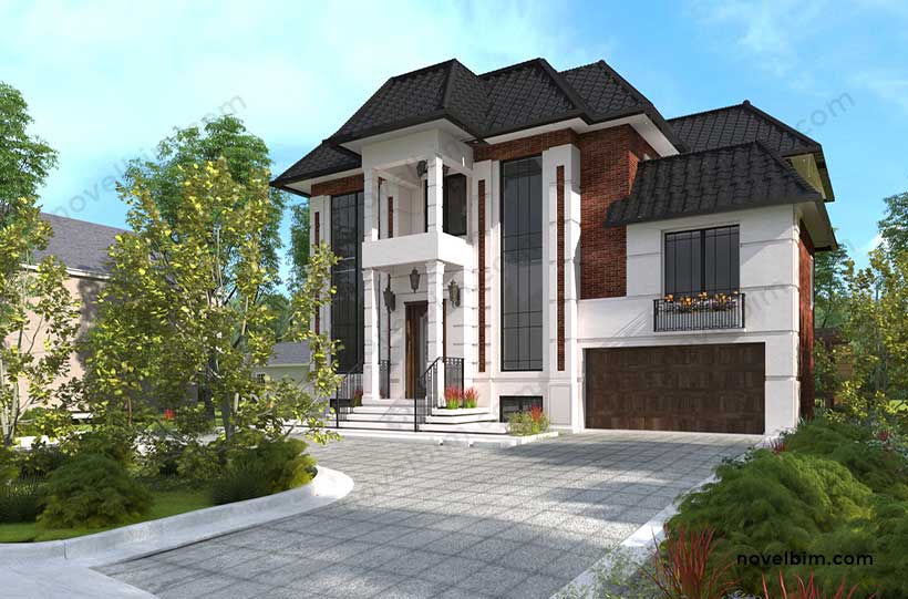 Residential Project Design in Autodesk Revit