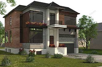 Interior and Exterior Design of a Residential Project
