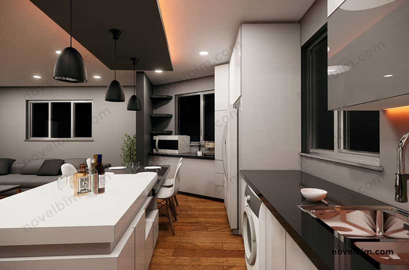 interior render apartment