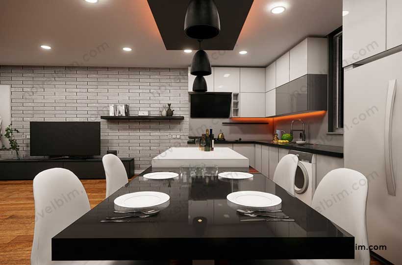 kitchen apartment design