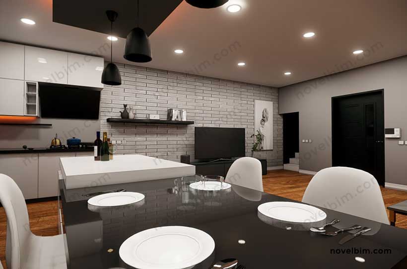 render apartment